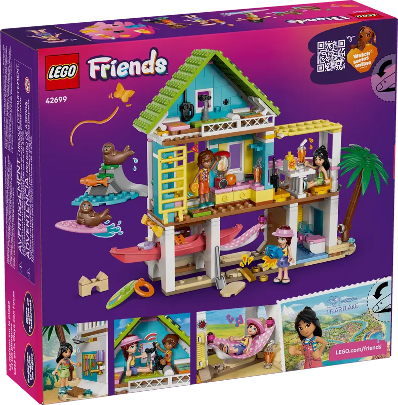 LEGO Friends Strandhaus mit Robben 42699