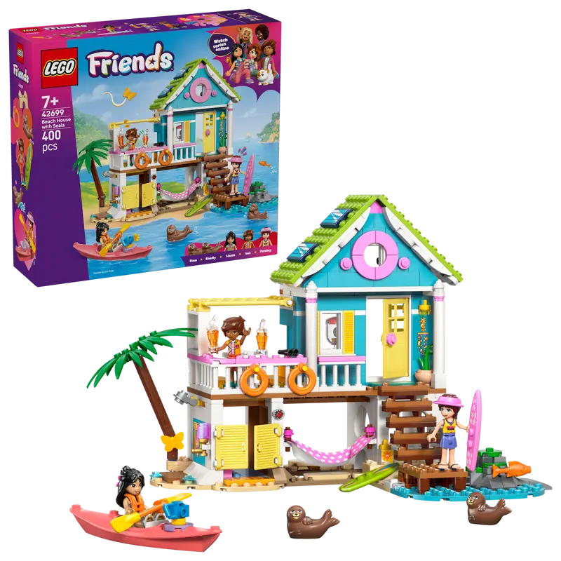 LEGO Friends Strandhaus mit Robben 42699