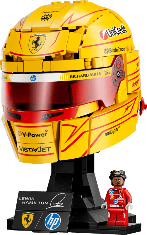 LEGO® Editions Scuderia Ferrari HP Lewis Hamilton Helm 43022