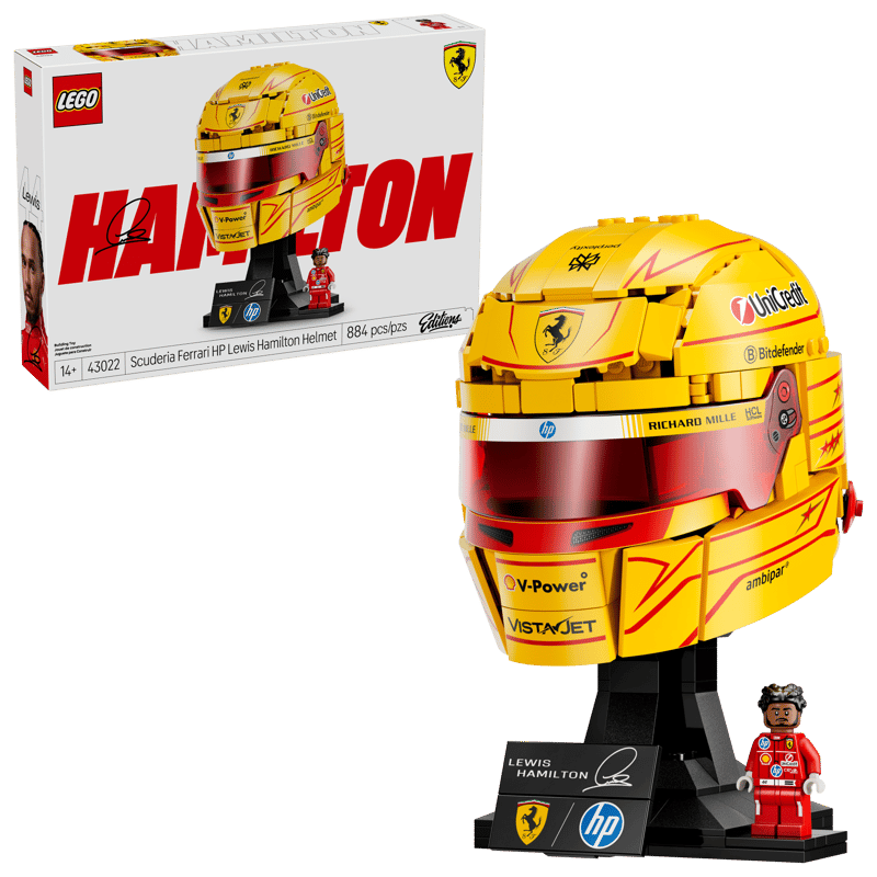 LEGO® Editions Scuderia Ferrari HP Lewis Hamilton Helm 43022
