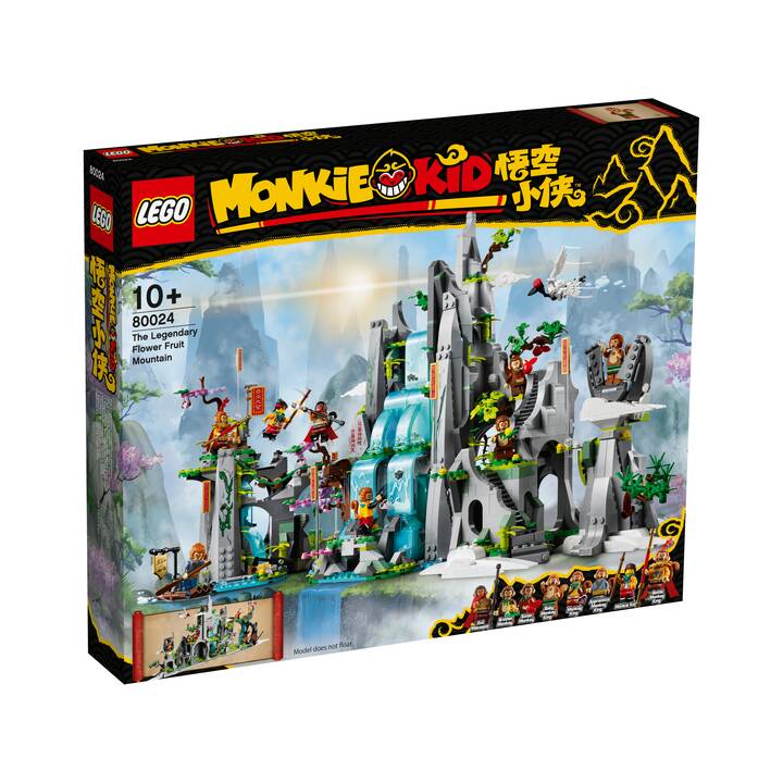 LEGO Monkie Kid Der legendäre Berg der Blumen und Früchte 80024