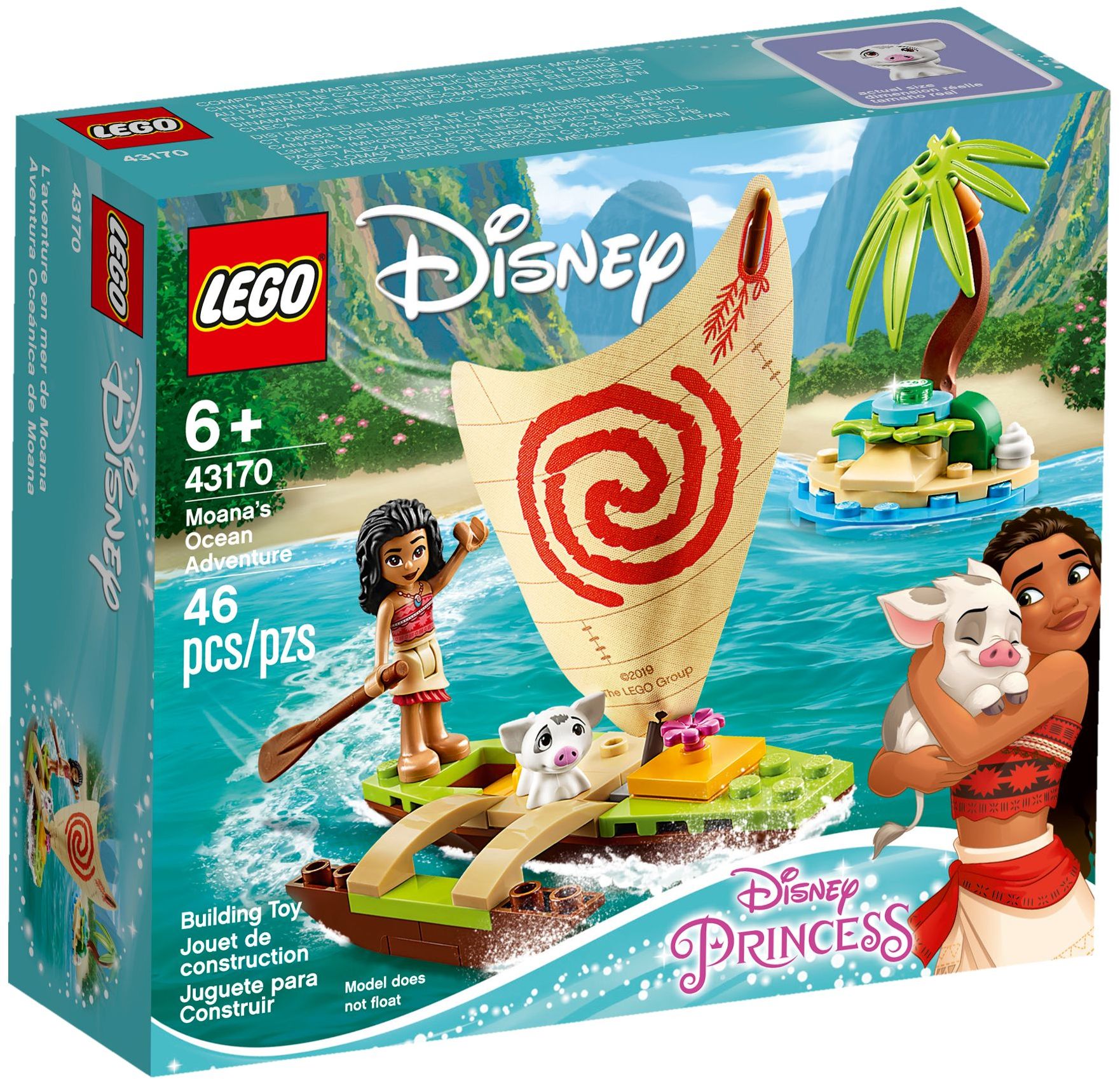 LEGO Disney Vaianas Boot 43170