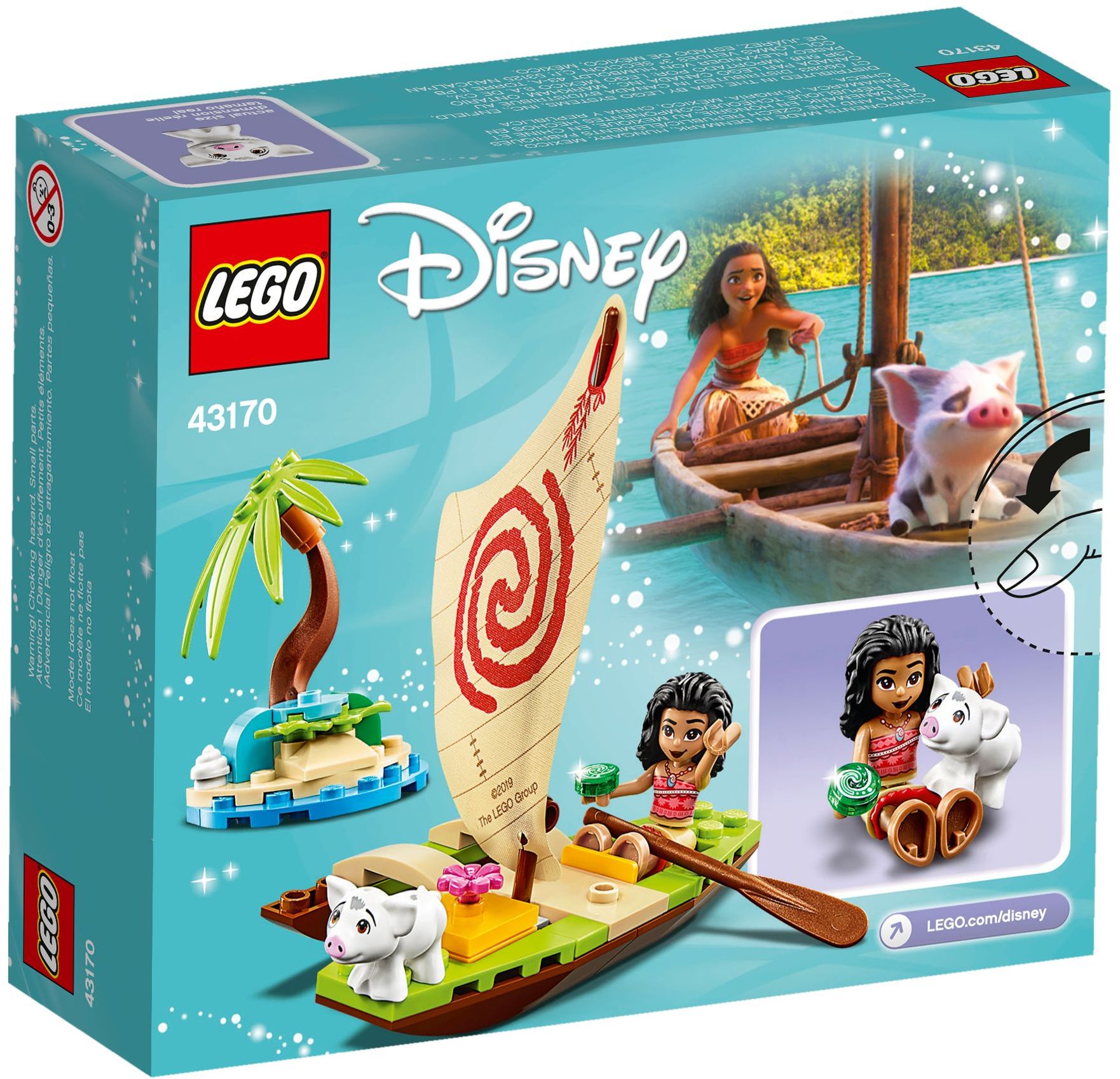 <transcy>LEGO Disney Bateau Vaianas  43170</transcy>