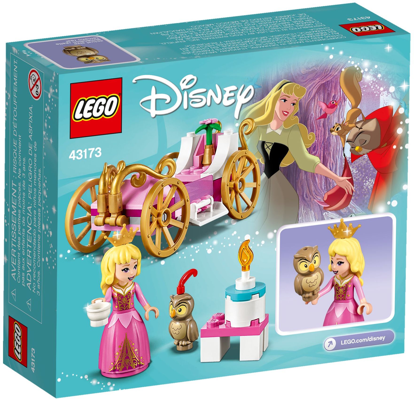 LEGO Disney Auroras königliche Kutsche 43173