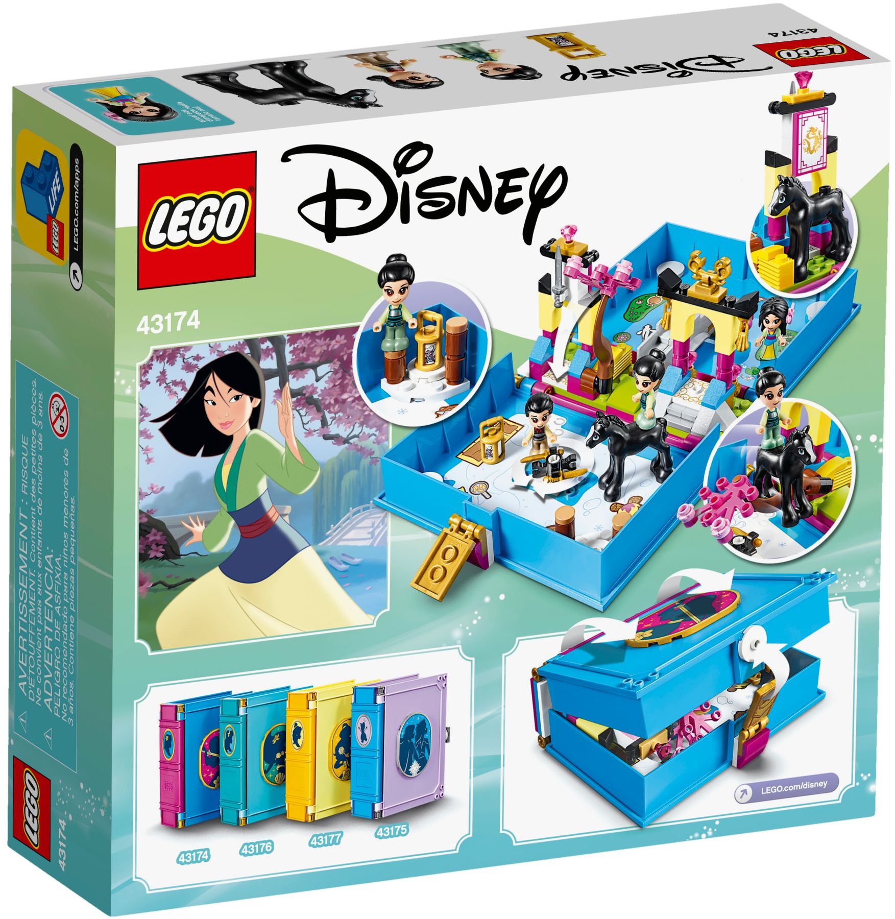 LEGO Disney Mulans Märchenbuch 43174
