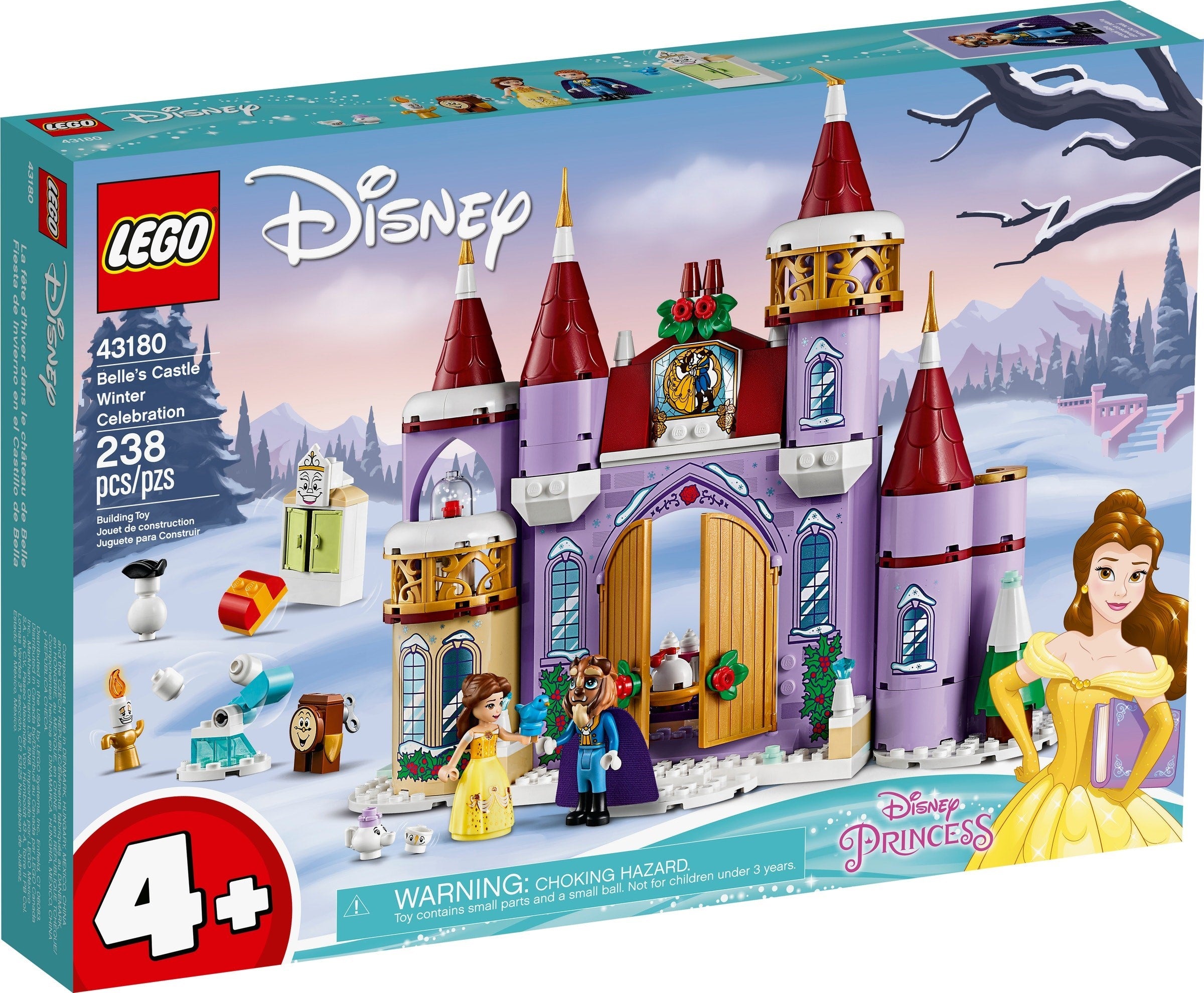 LEGO Disney Princess Belles winterliches Schloss 43180