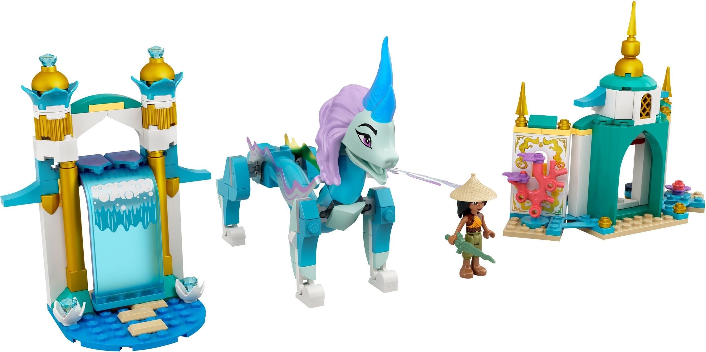 LEGO Disney Raya und der letzte Drache Raya und der Sisu Drache 43184
