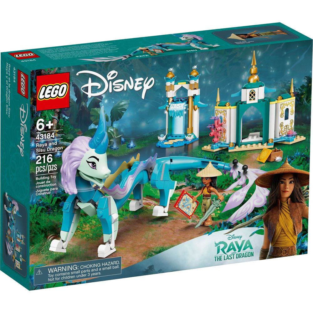 LEGO Disney Raya und der letzte Drache Raya und der Sisu Drache 43184