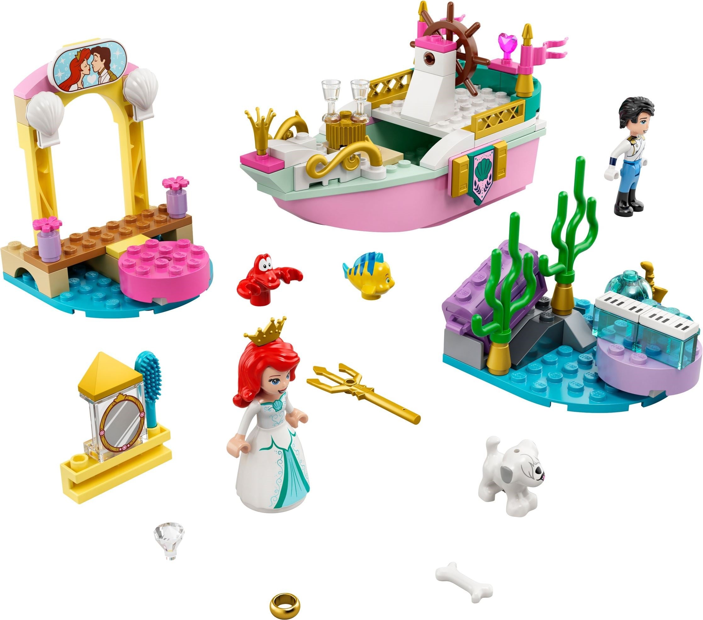 Le bateau de vacances LEGO Disney Princess Ariel 43191
