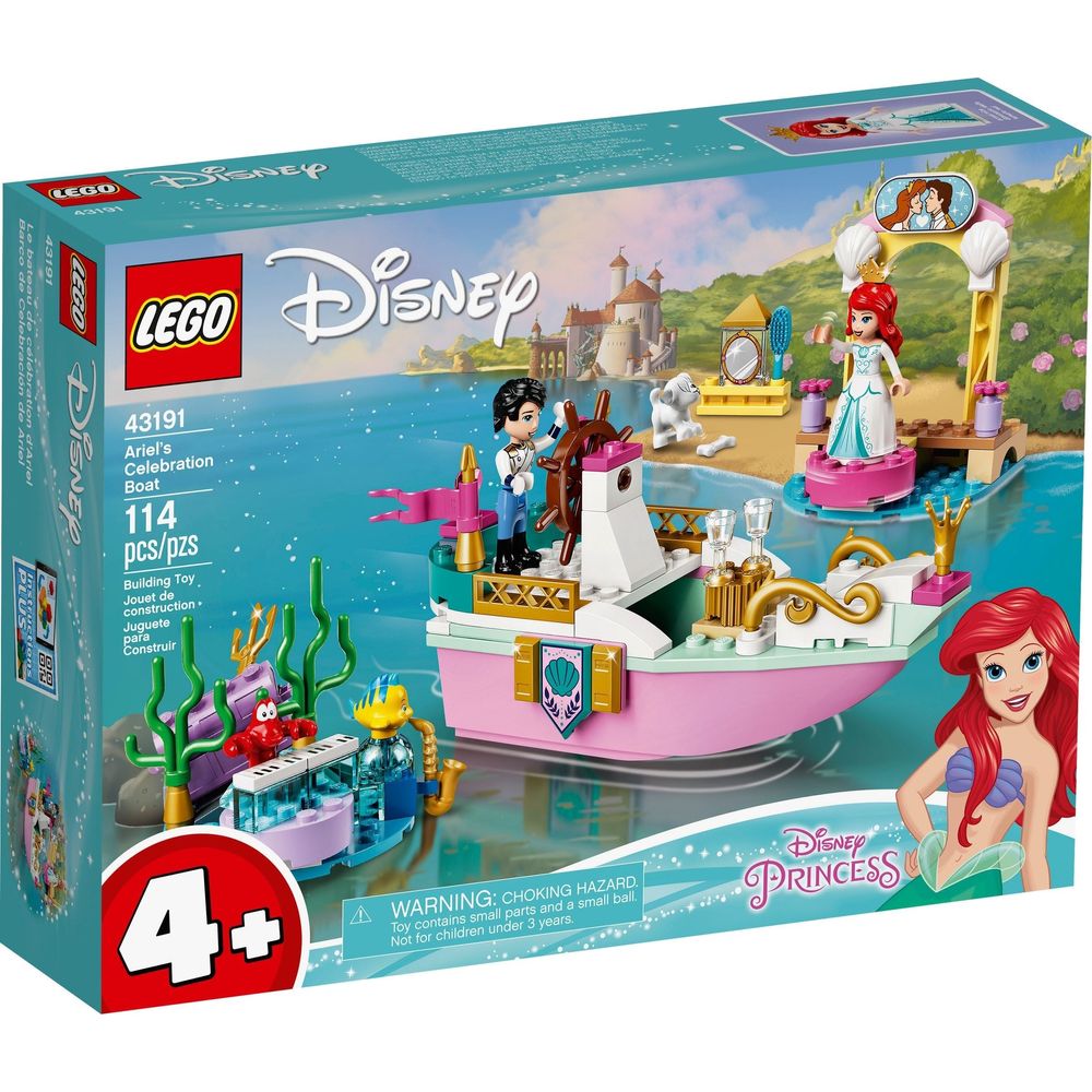 LEGO Disney Princess Arielles Festtagsboot 43191