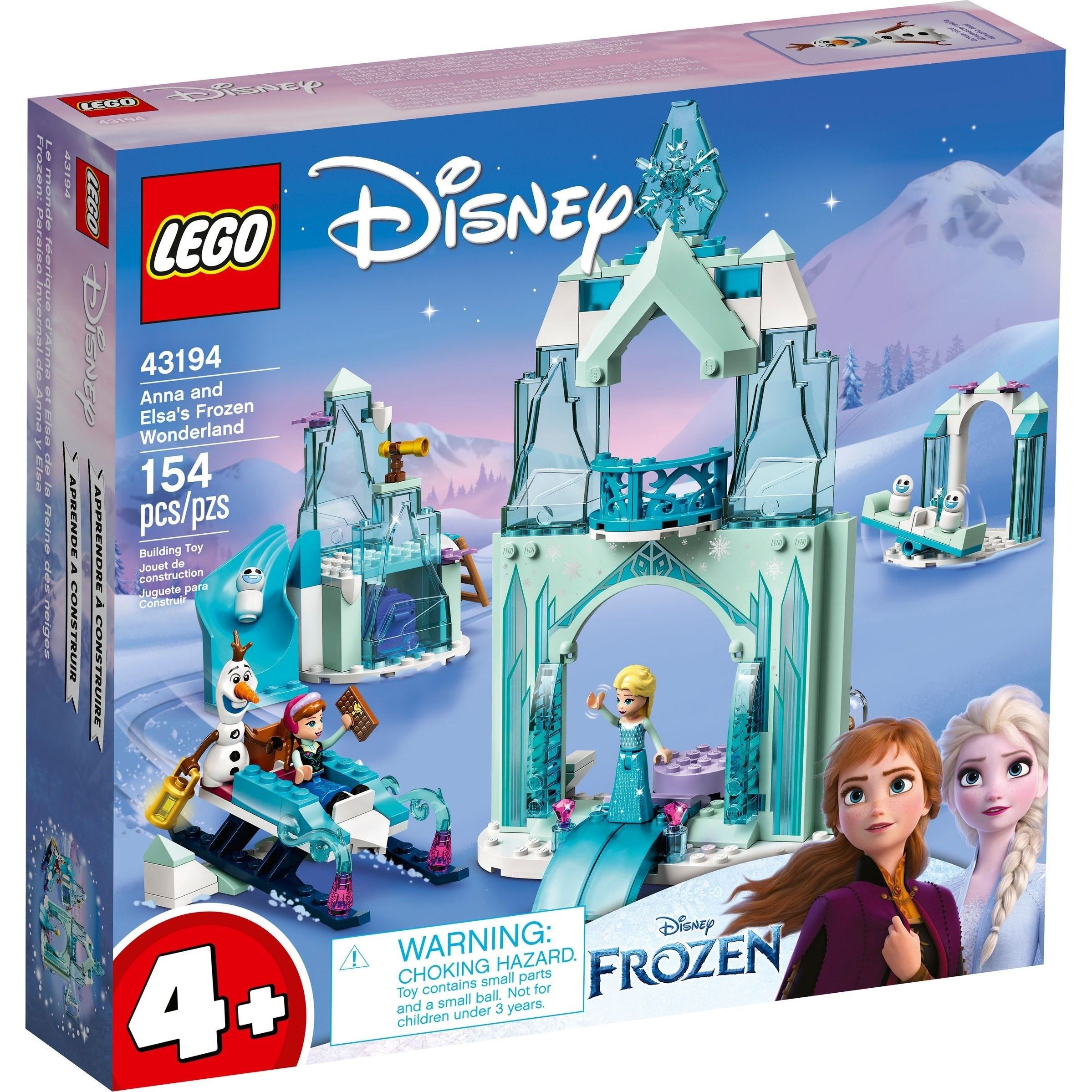 LEGO Disney Le conte d'hiver d'Anna et Elsa 43194