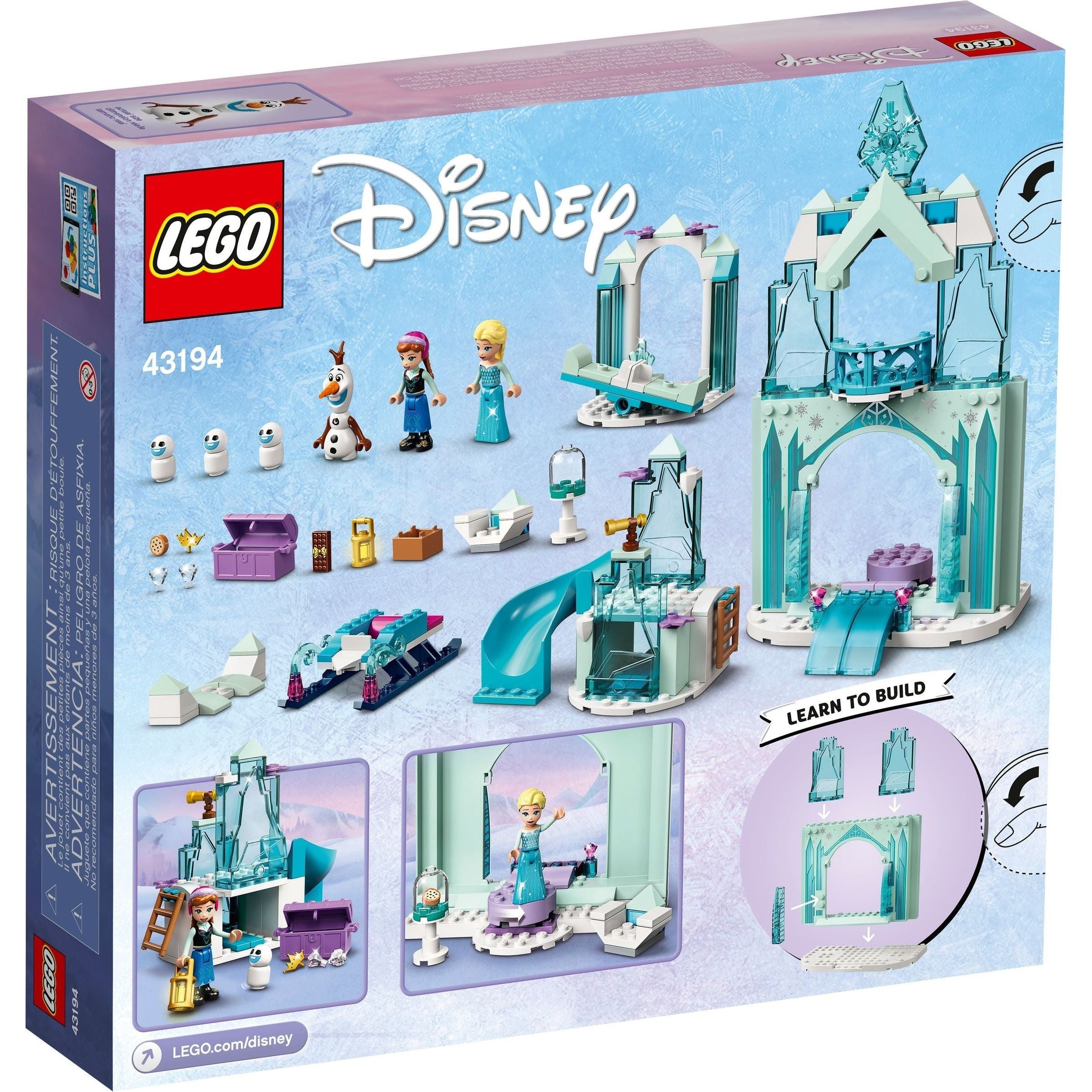 LEGO Disney Le conte d'hiver d'Anna et Elsa 43194