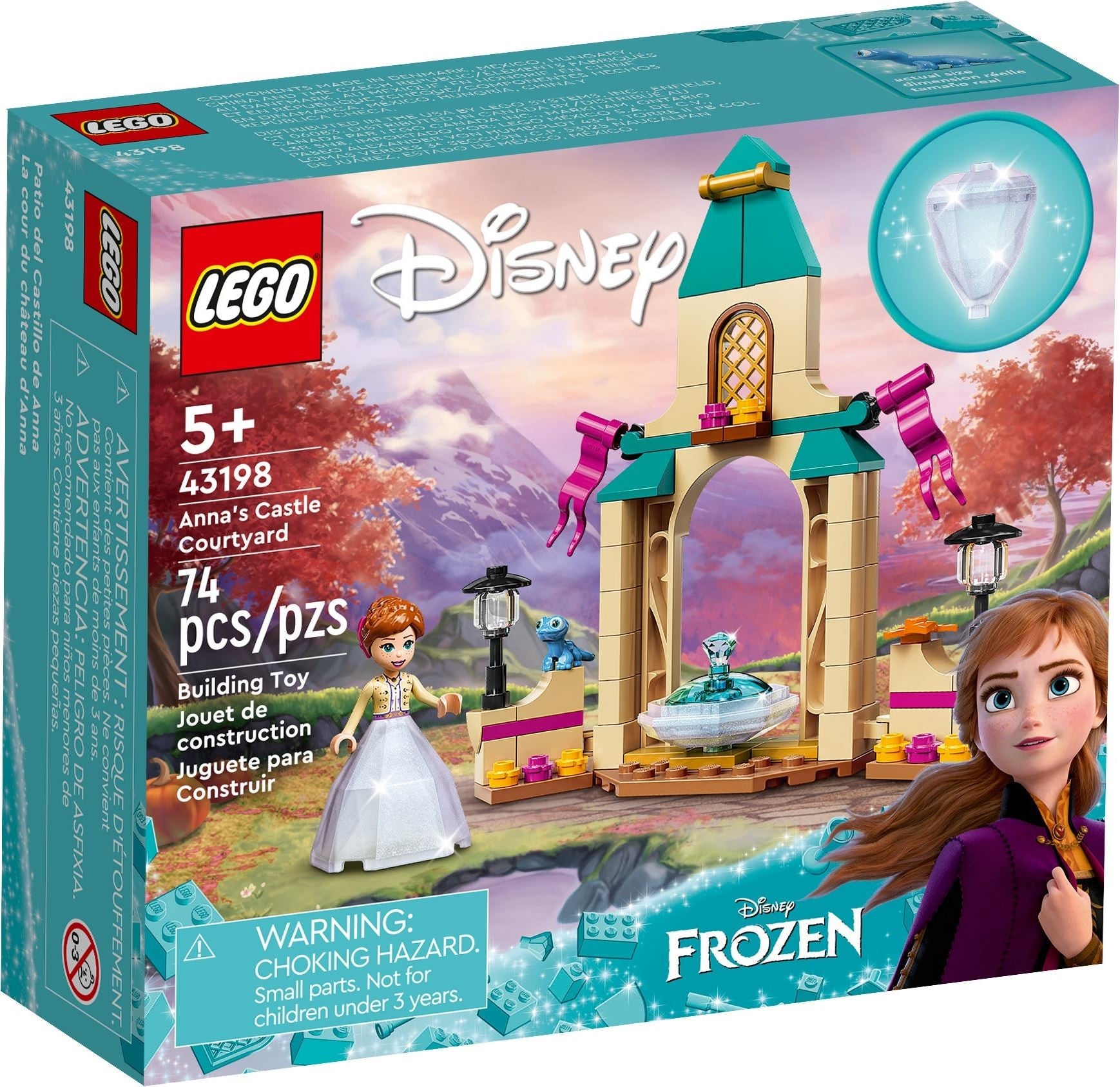 LEGO Disney Annas Schlosshof 43198