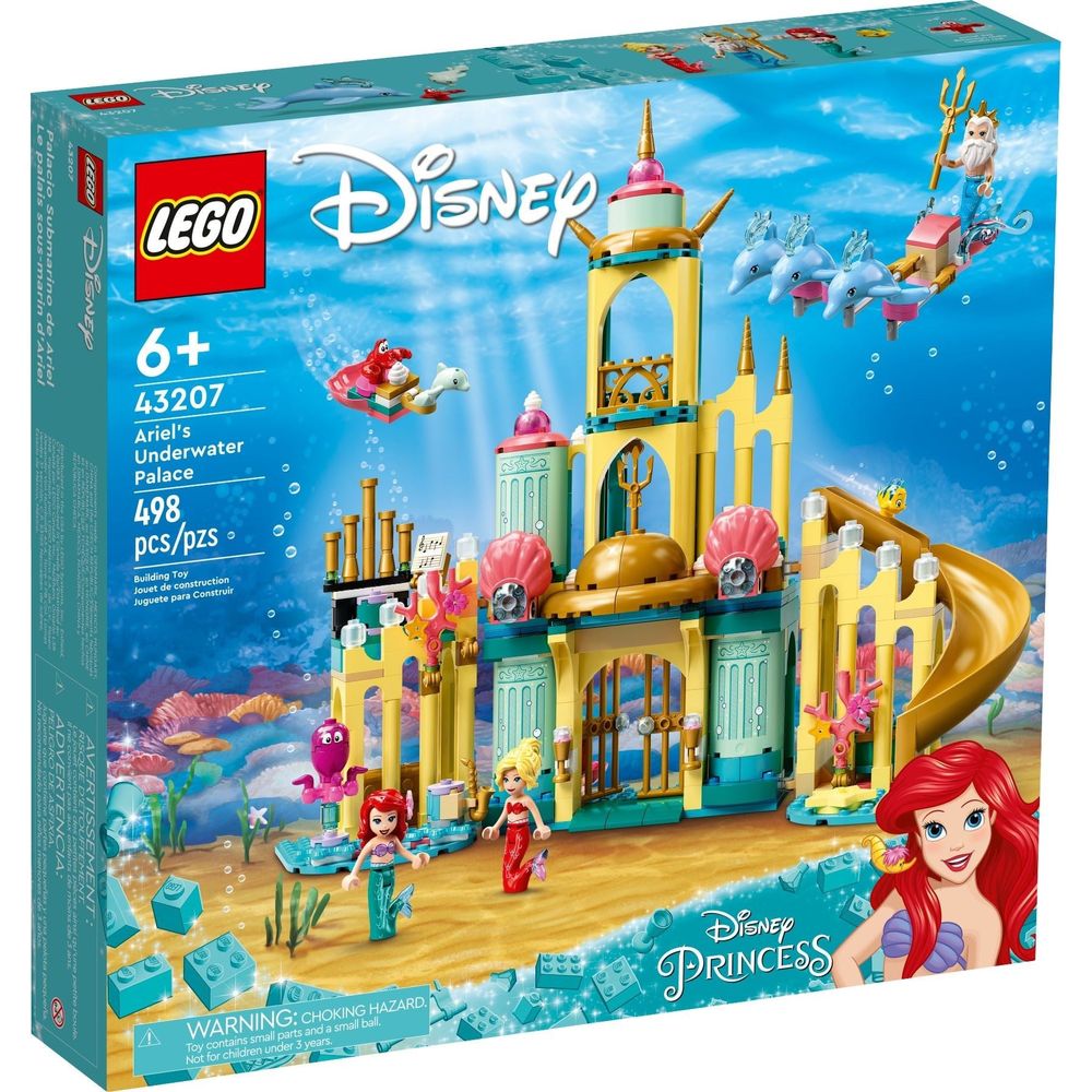 <transcy>LEGO Château sous-marin d'Arielle Disney 43207</transcy>