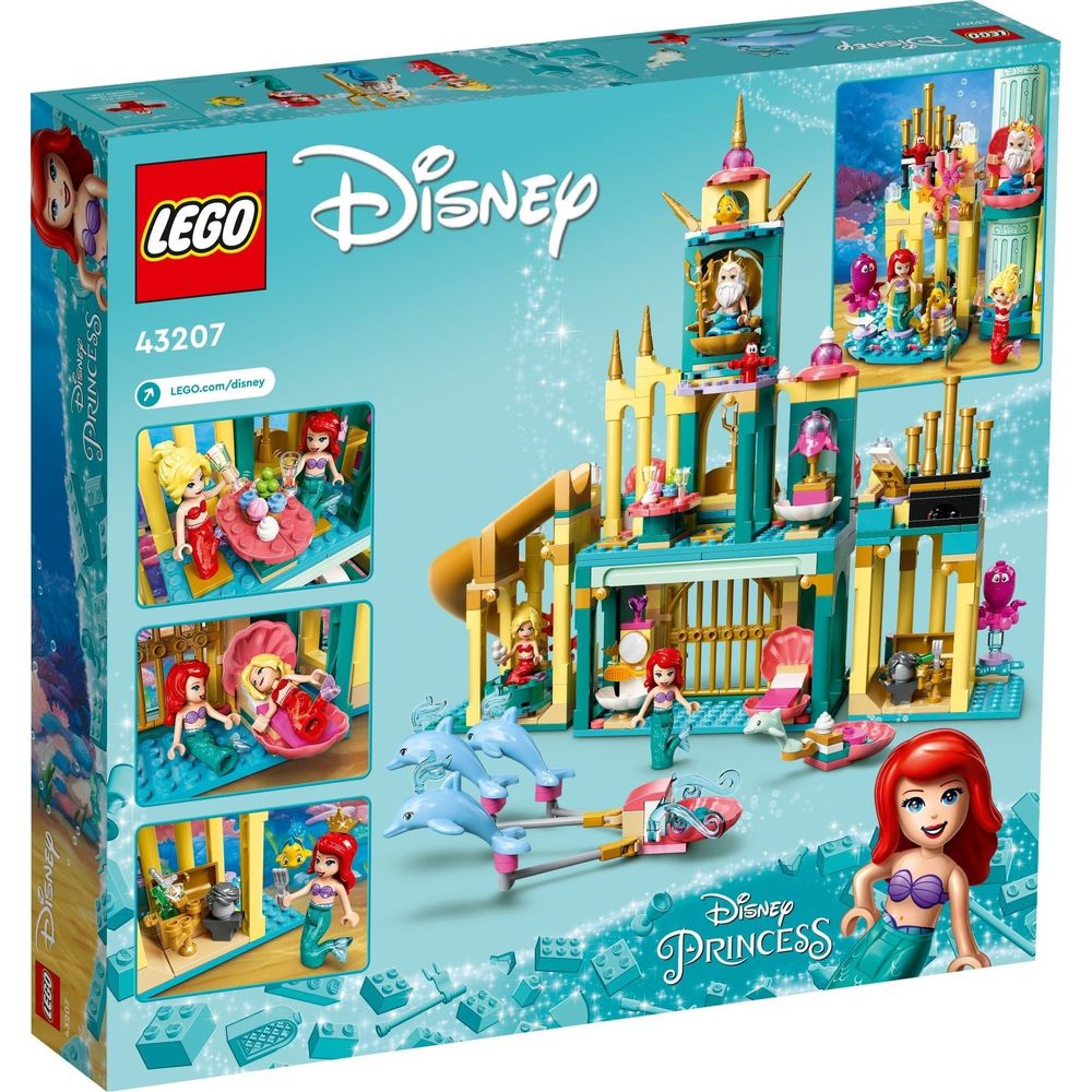 <transcy>LEGO Château sous-marin d'Arielle Disney 43207</transcy>