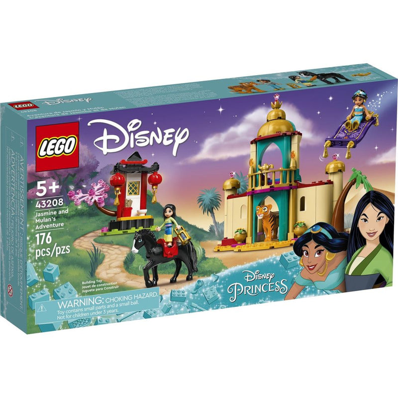 LEGO Disney Jasmins und Mulans Abenteuer 43208