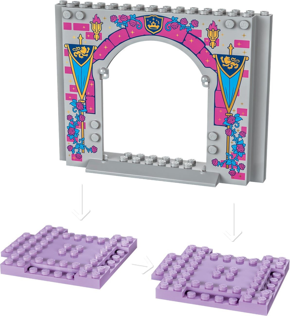 LEGO Disney Auroras Schloss 43211