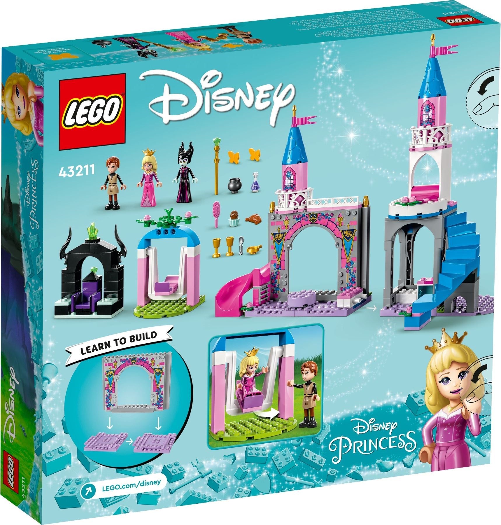 LEGO Disney Auroras Schloss 43211