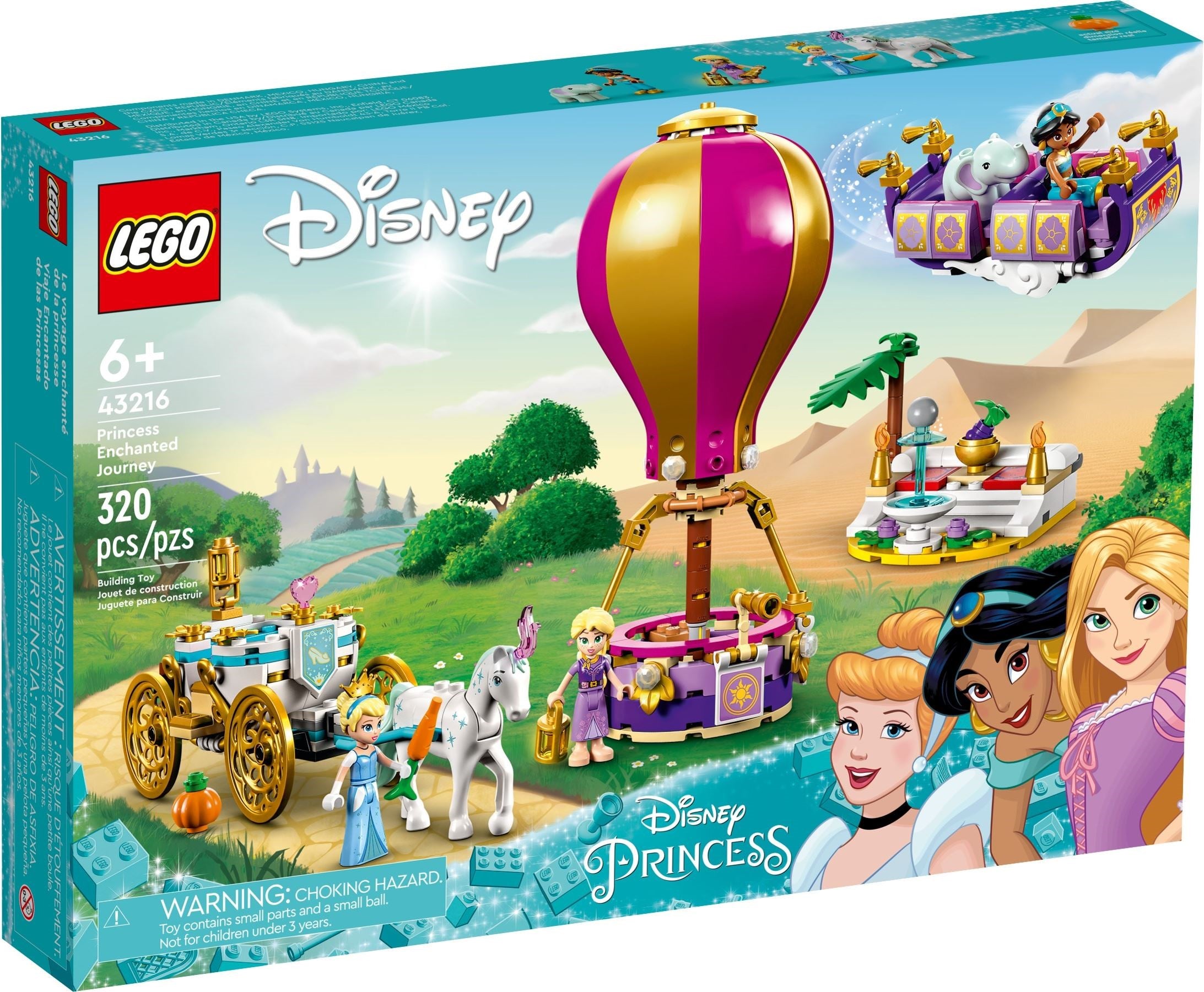 LEGO Disney Prinzessinnen auf magischer Reise 43216