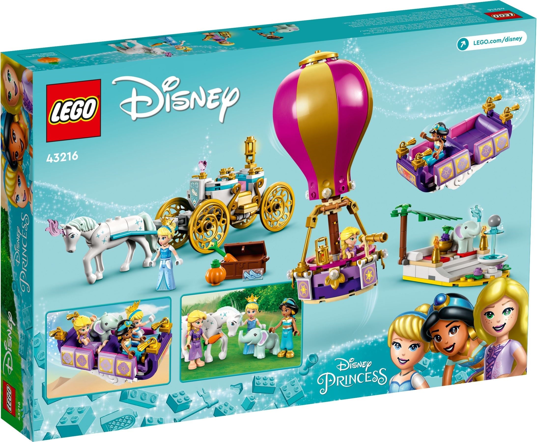 LEGO Disney Prinzessinnen auf magischer Reise 43216