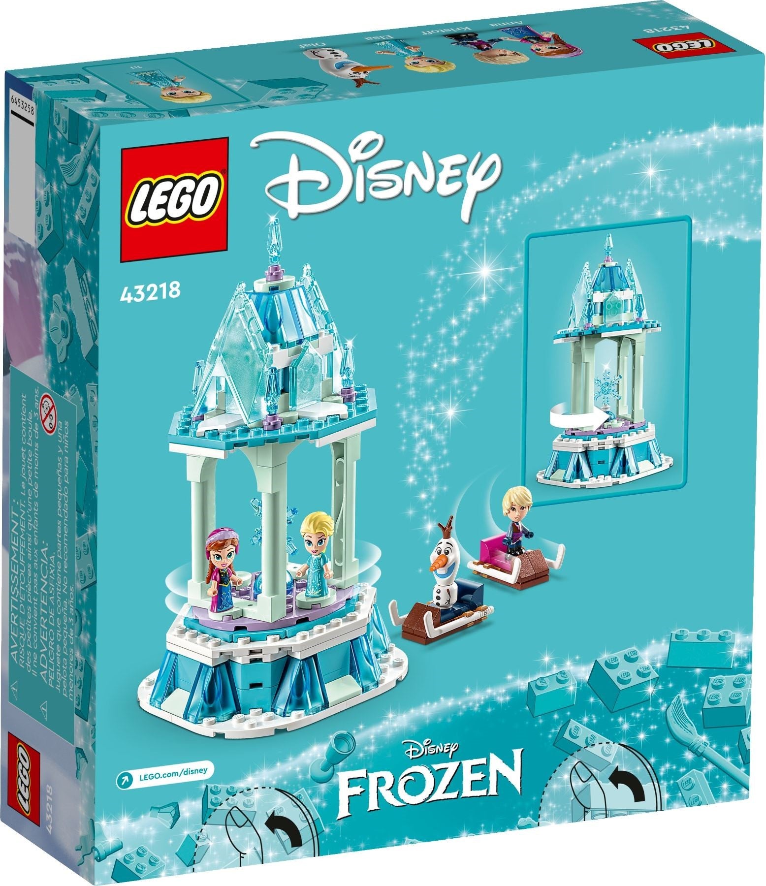 LEGO Disney Annas und Elsas magisches Karussell 43218