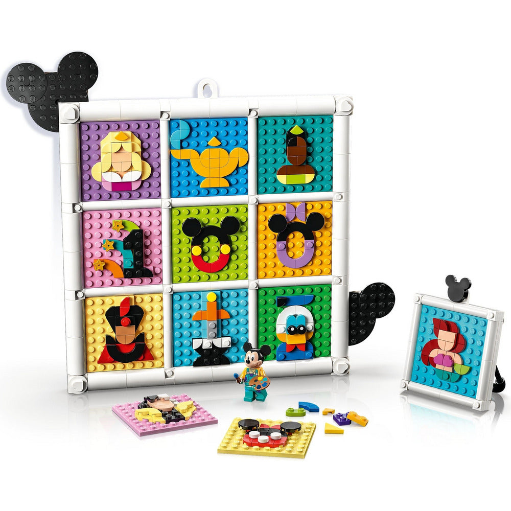 LEGO Disney 100 Jahre Disney Zeichentrickikonen 43221