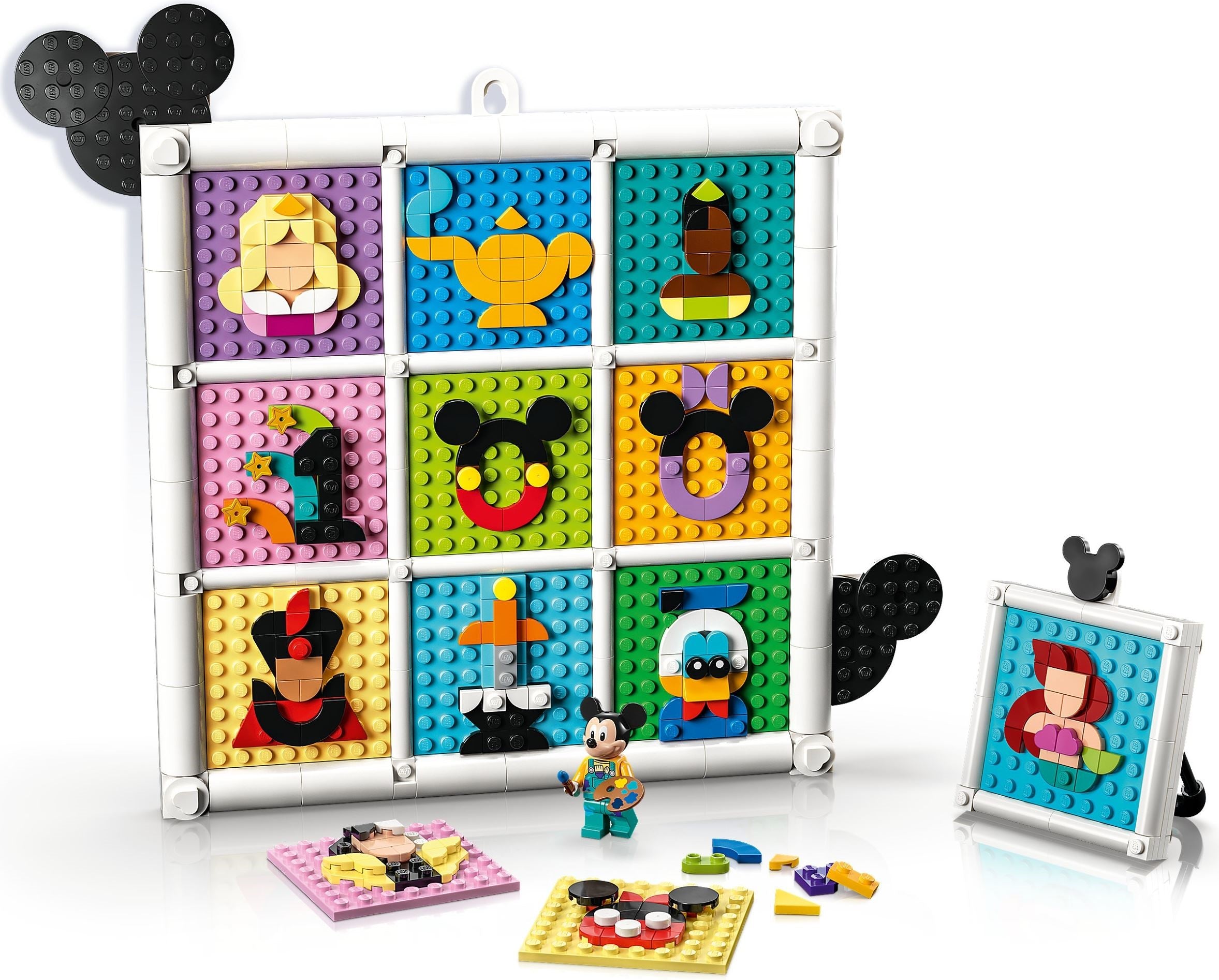LEGO Disney 100 Jahre Disney Zeichentrickikonen 43221