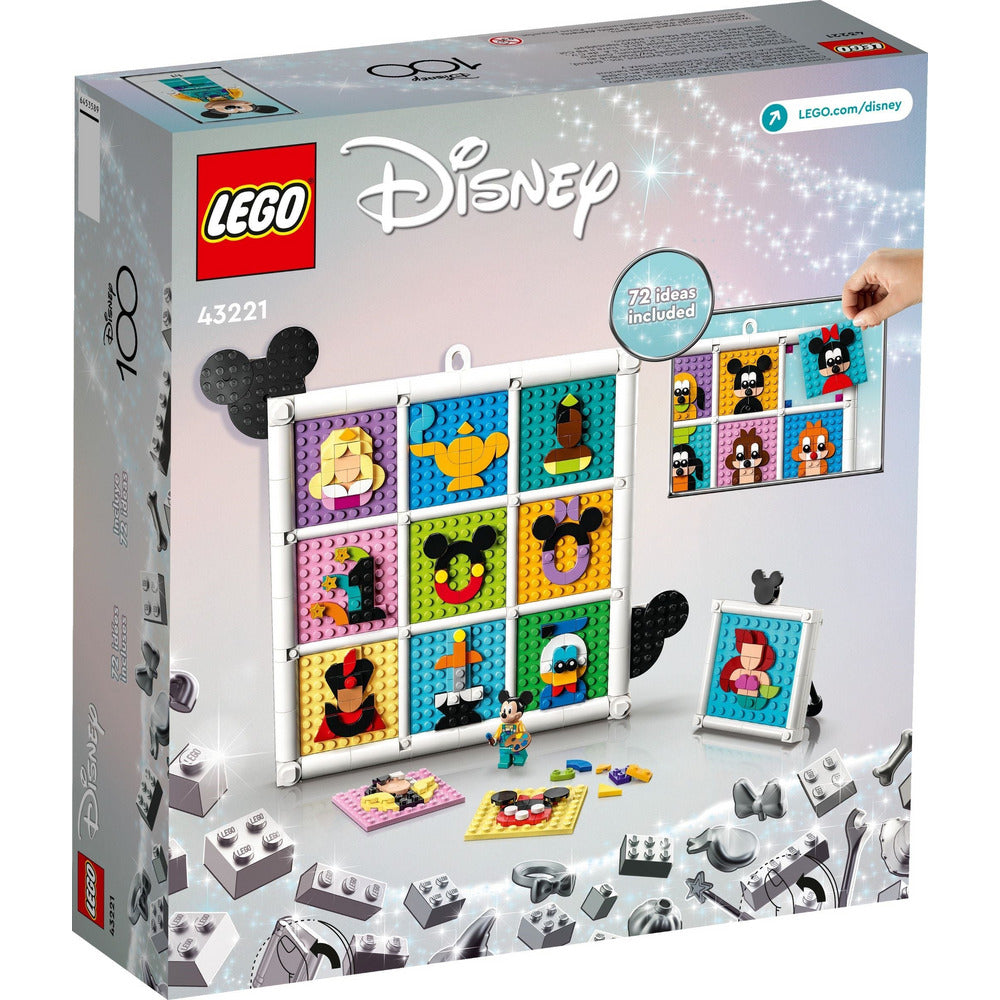 LEGO Disney 100 Jahre Disney Zeichentrickikonen 43221