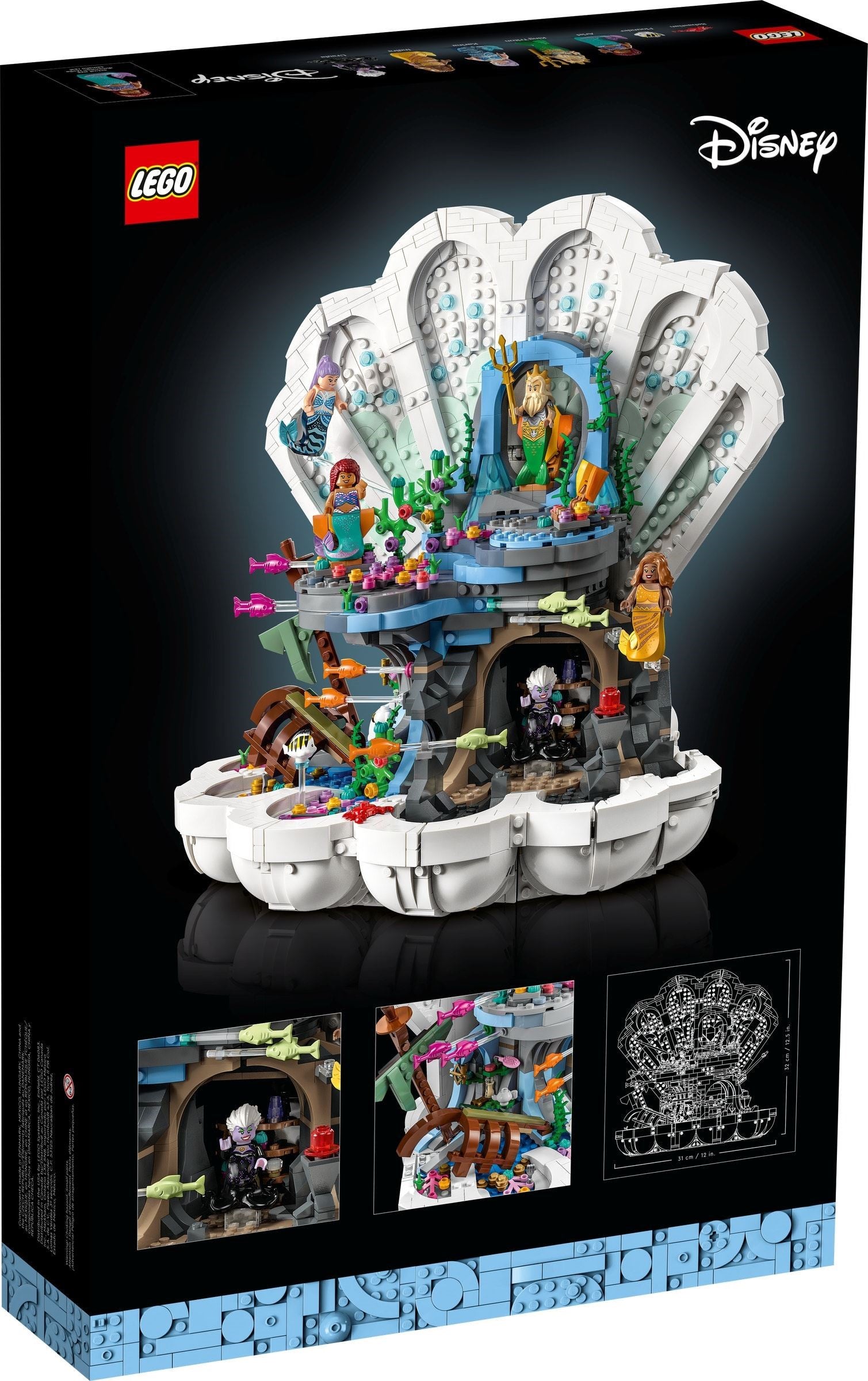 LEGO Disney Arielles königliche Muschel 43225