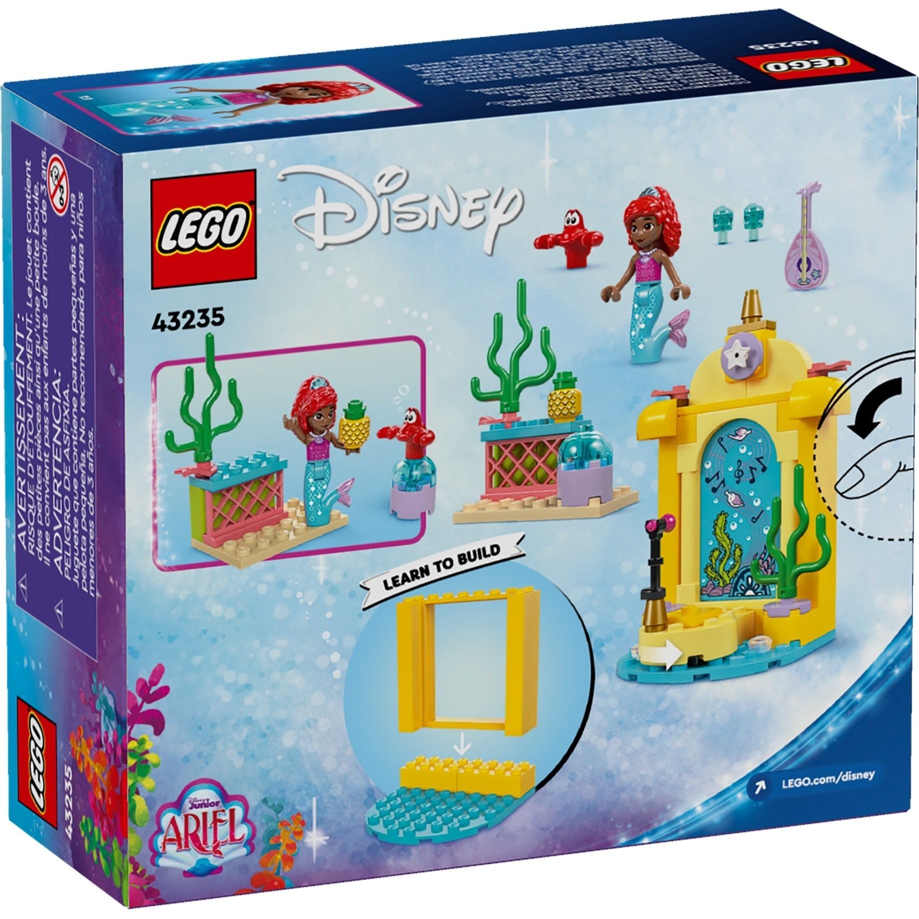 LEGO Disney Arielles Musikbühne 43235