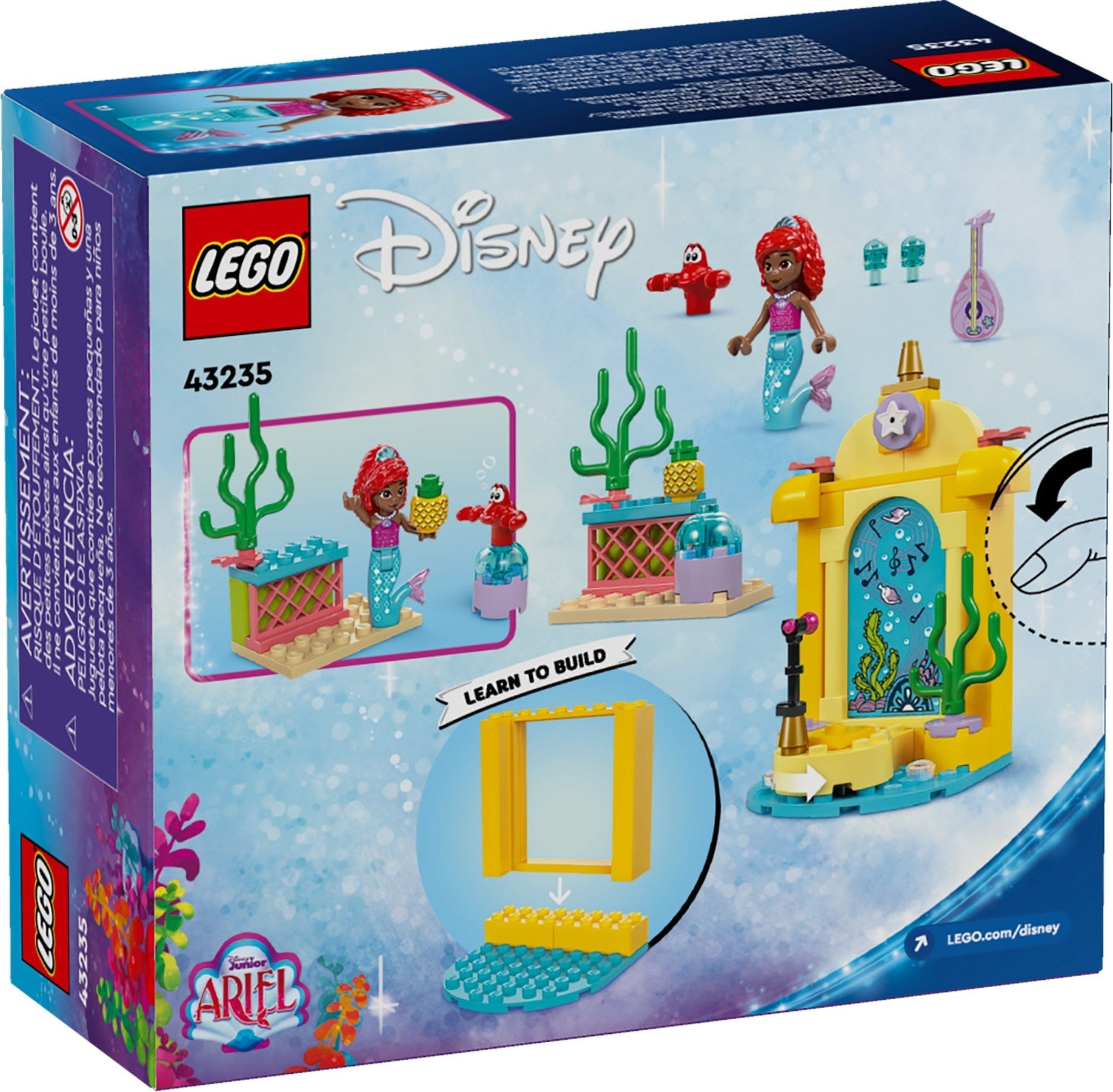 LEGO Disney Arielles Musikbühne 43235