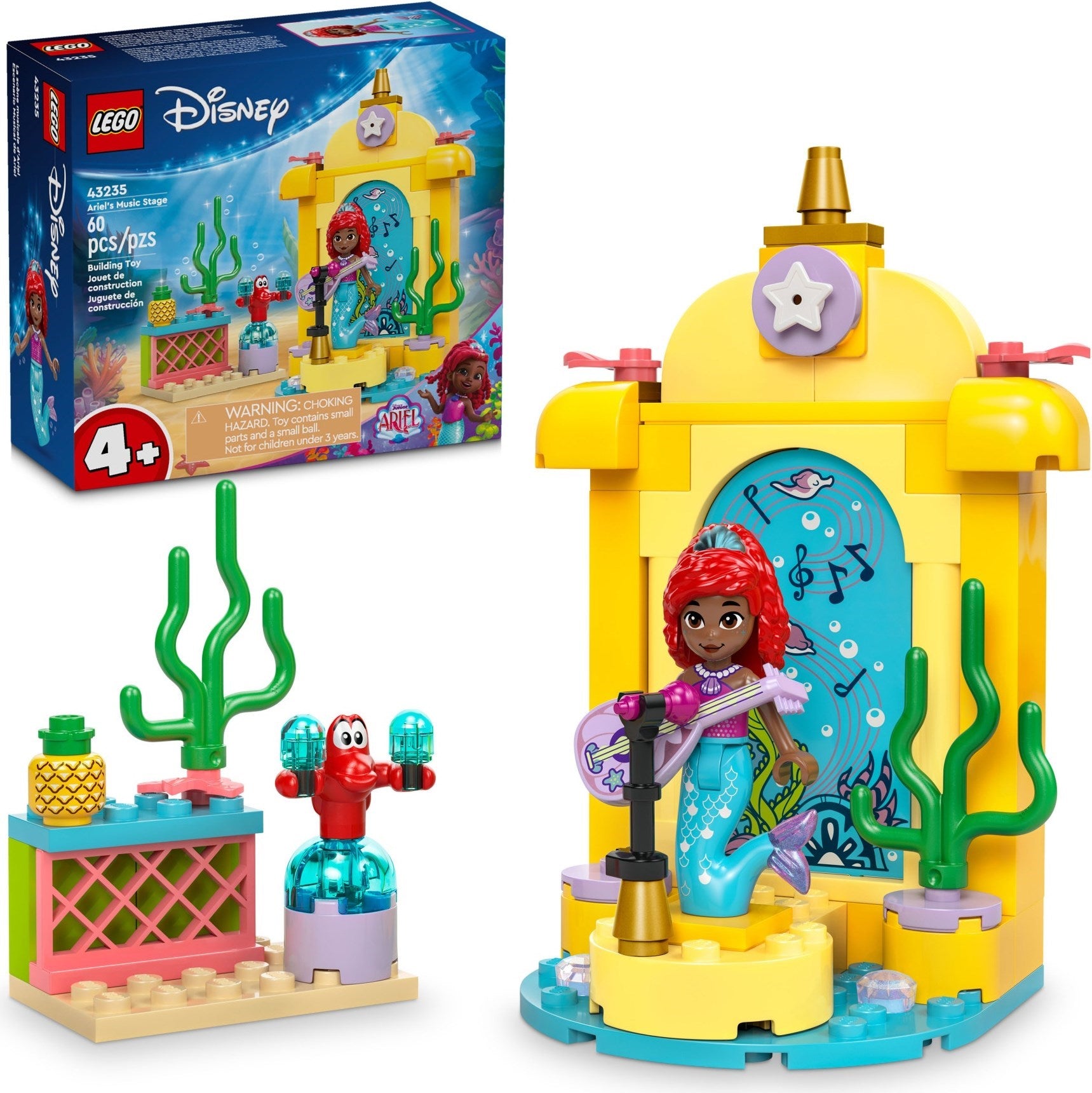 LEGO Disney Arielles Musikbühne 43235