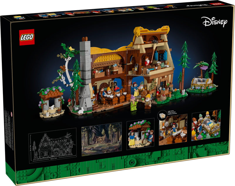 LEGO Disney Die Hütte von Schneewittchen und den sieben Zwergen 43242
