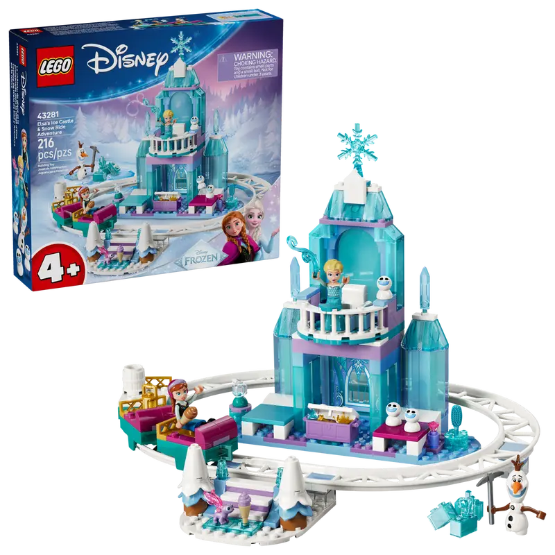 LEGO Disney Princess Elsas Schlittenfahrt um den Eispalast 43281
