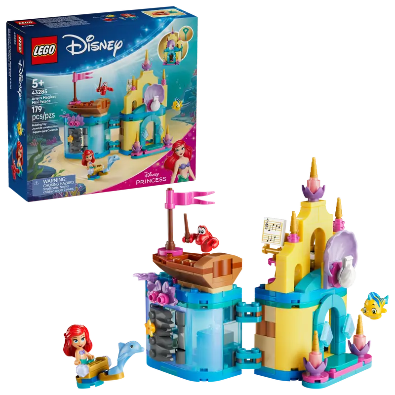 LEGO Disney Princess Arielles Magisches Mini-Schloss 43285