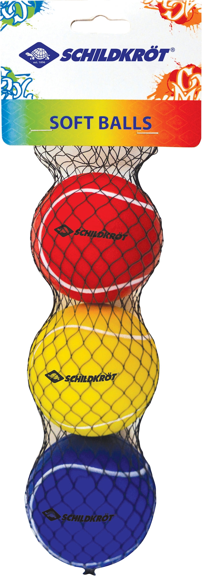 Schildkröt Softbälle 3er Set
