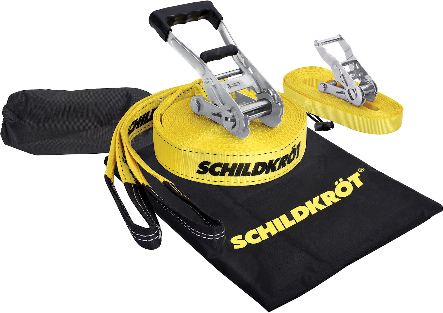 Slackline mit Teaching Line Länge