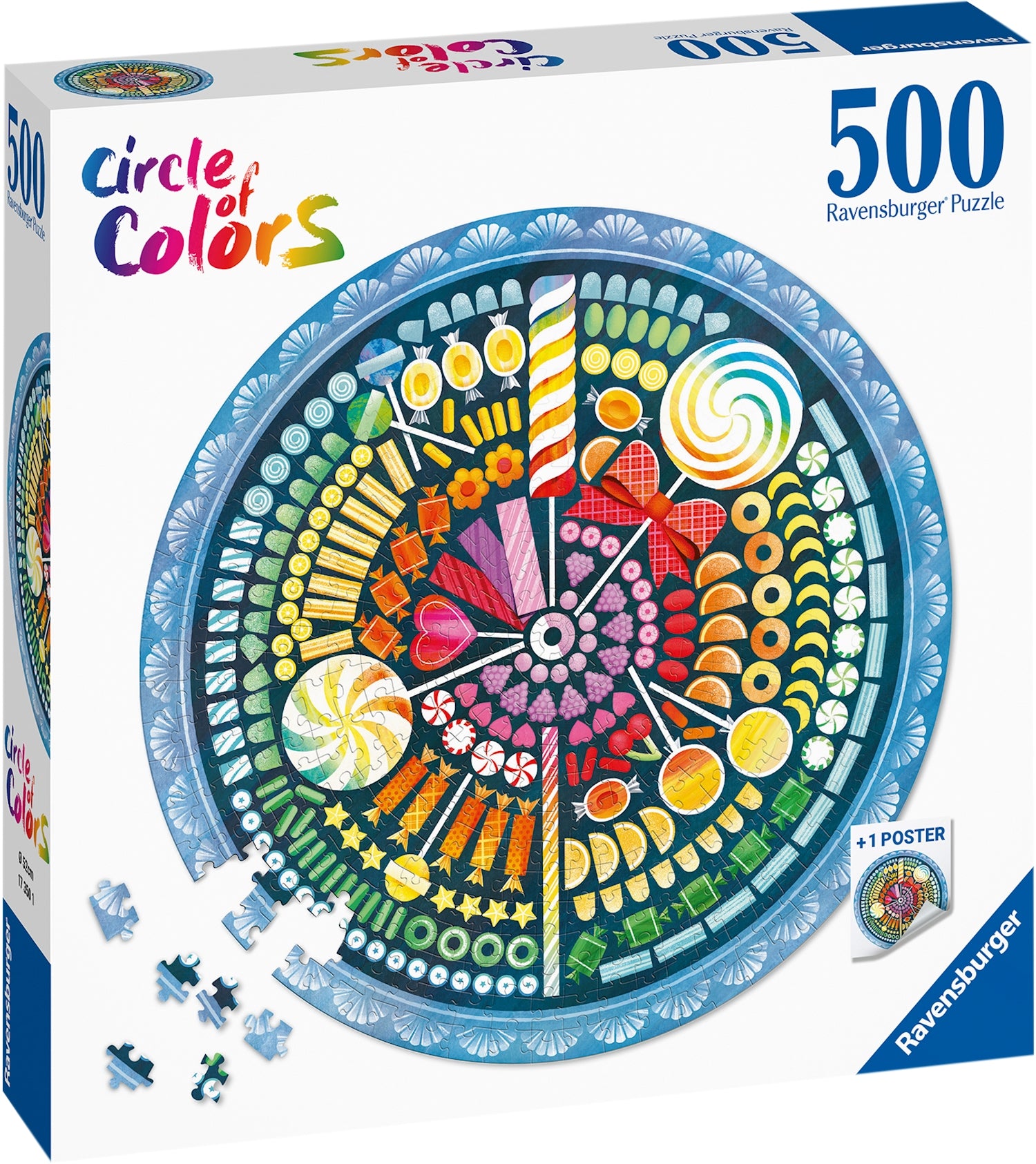 Ravensburger Puzzle Circle of Colors - Candy