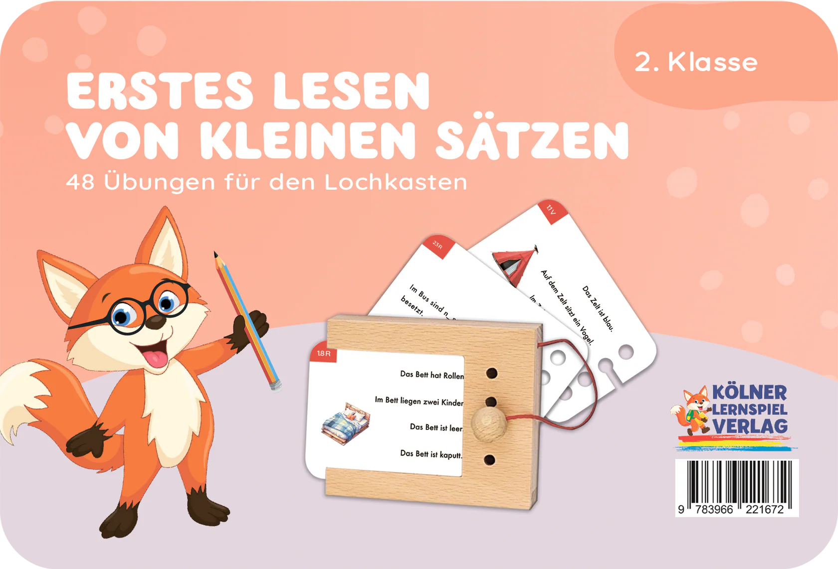 Kölner Lernspielverlag Erstes Lesen von kleinen Sätzen 1. Klasse
