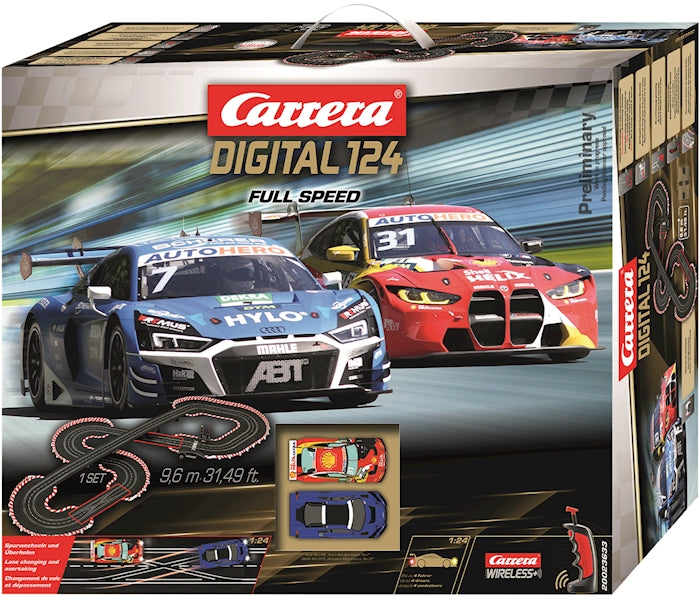 Carrera DIG 124 DTM Full Speed / 9.3 m