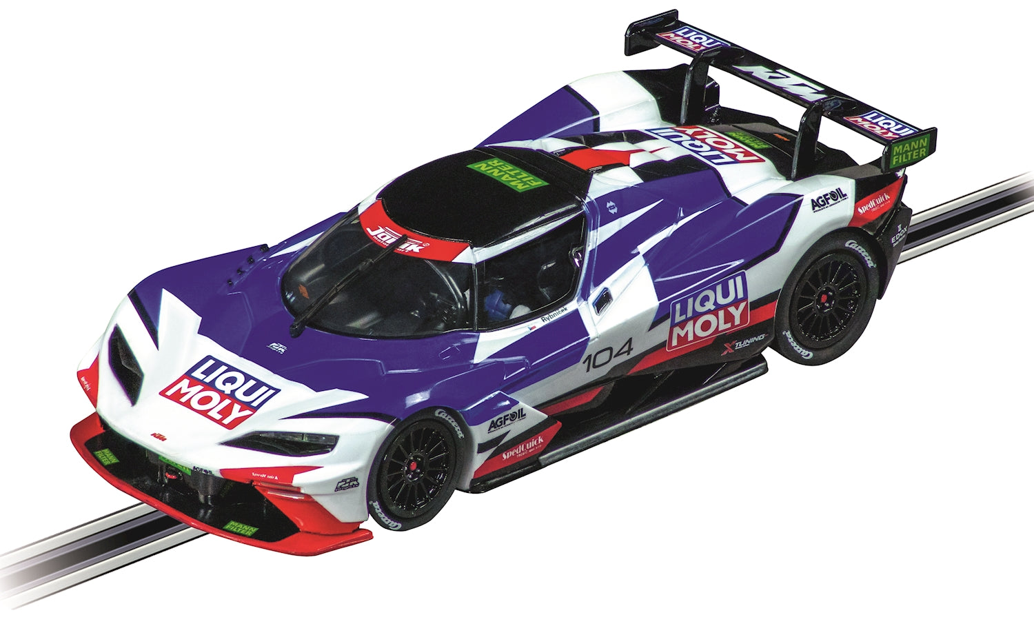 Carrera D132 KTM X-BOW GTX No.104 Liqui Moly