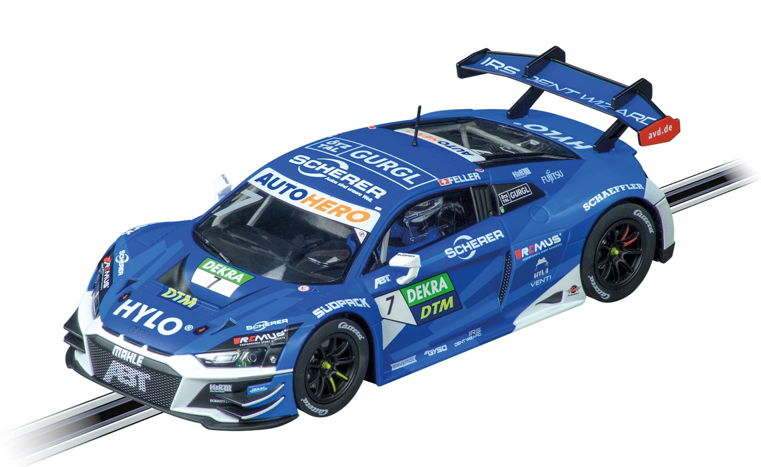 Carrera D132 Audi R8 LMS GT3 evo II No.7 DTM 2022, Team Abt Sportsline