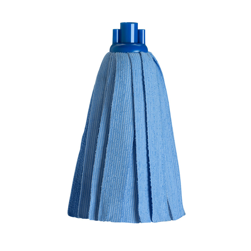 CREaCLEAN Mikrofaser Mop, ohne Stiel blau