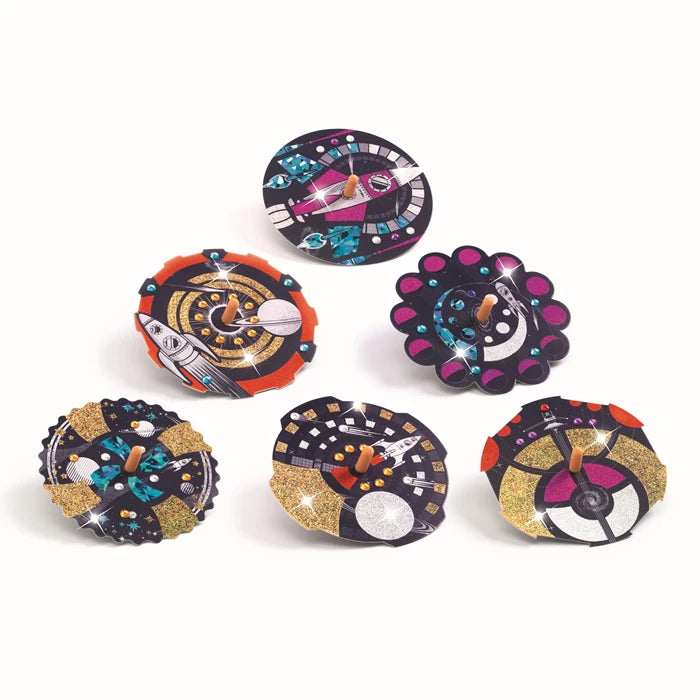 Djeco DIY - Kreisel Weltraum