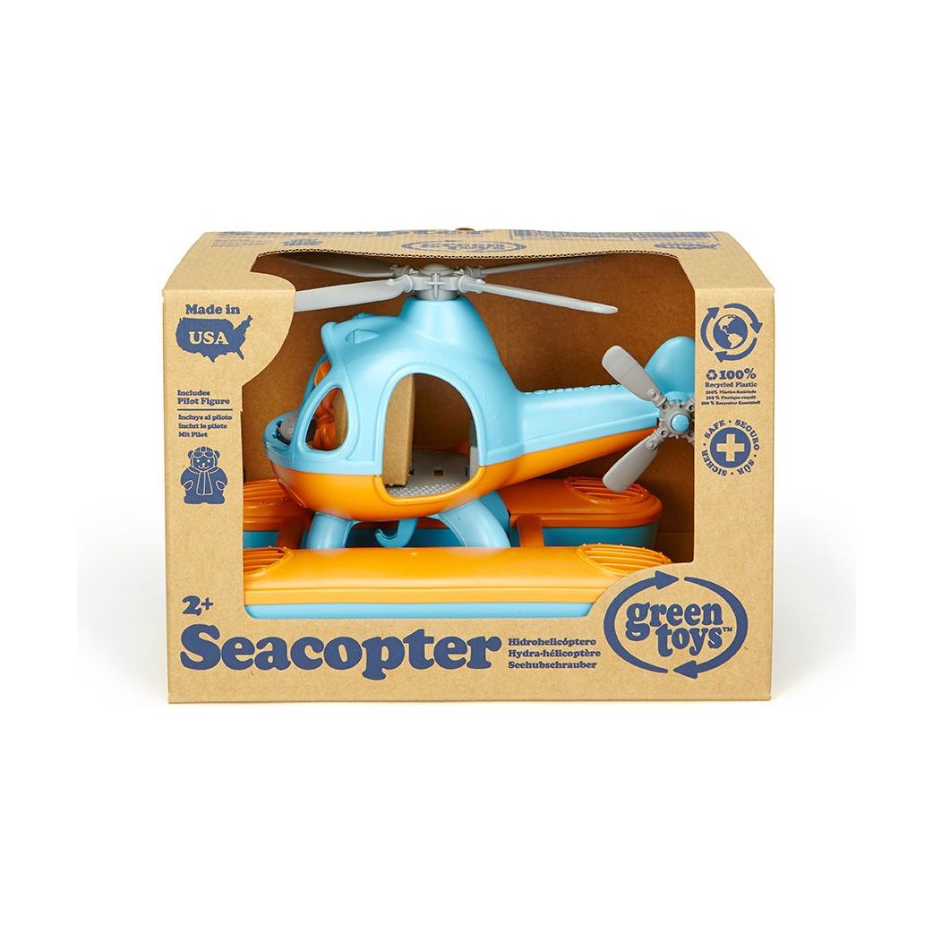 Green Toys Sea Copter - Blue