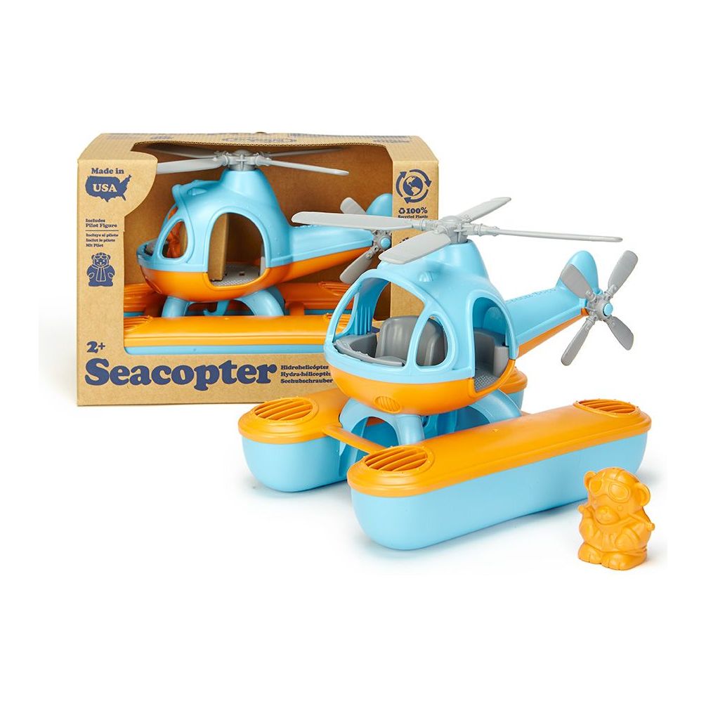 Green Toys Sea Copter - Blue