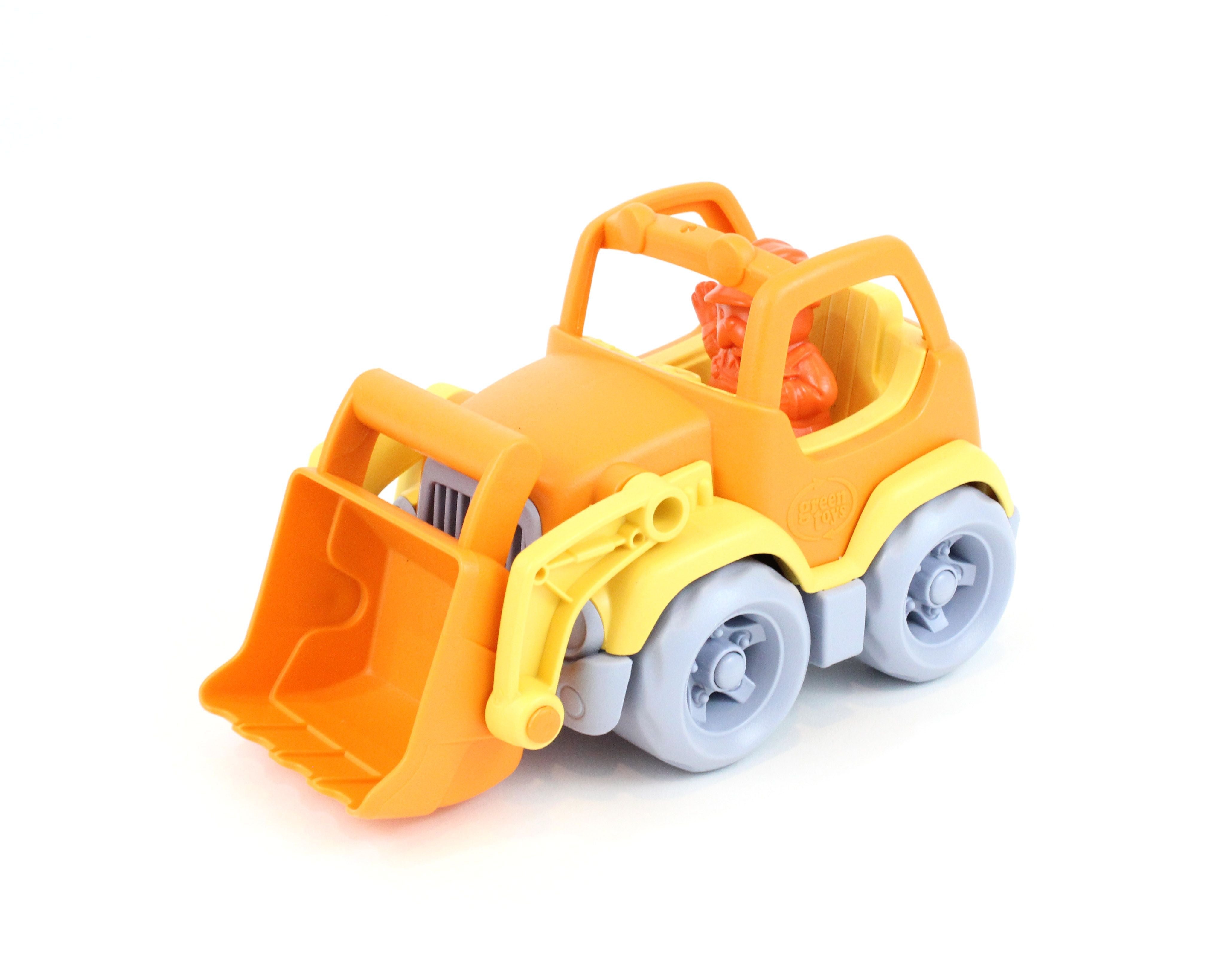 Green Toys Scooper Construction Truck – Orange/Yellow