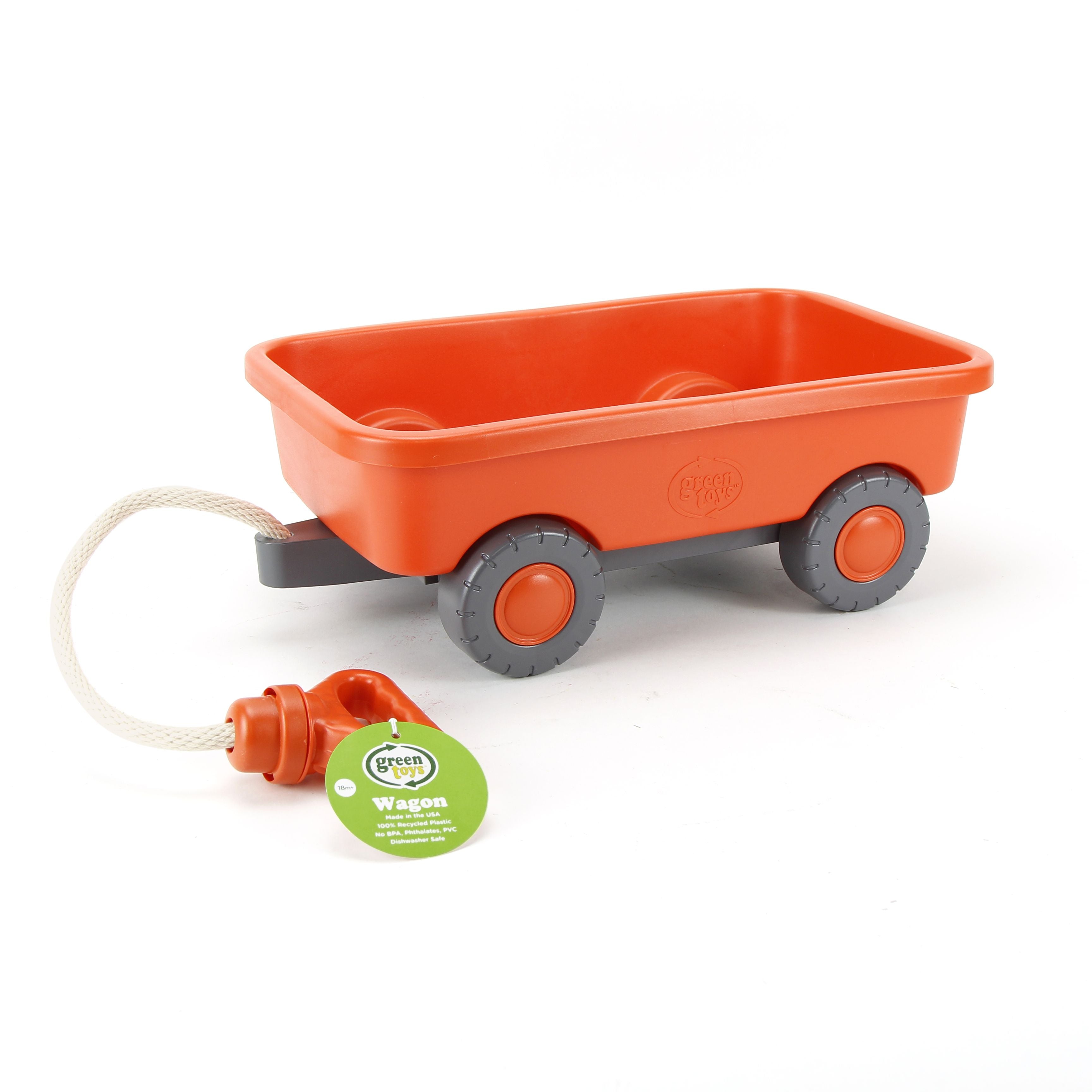 Green Toys Wagon - Orange