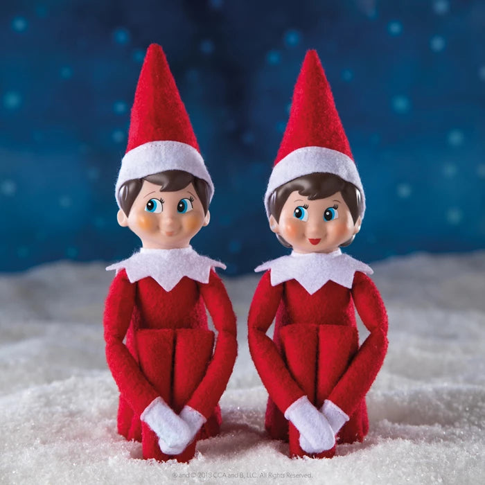The Elf Mädchen mit Buch, d blaue Augen, Puppe 34 cm, illustriertes Buch