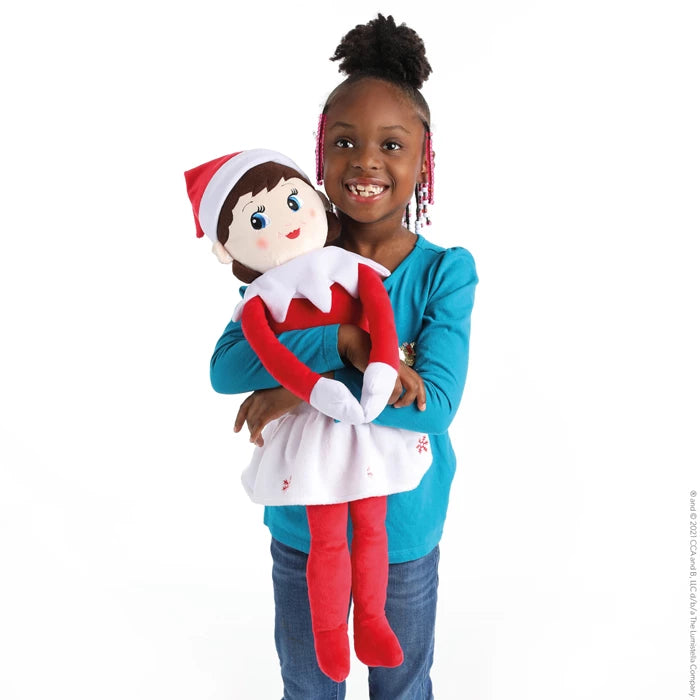 The Elf Mädchen blaue Augen 70 cm, Plüsch-Puppe zum Kuscheln